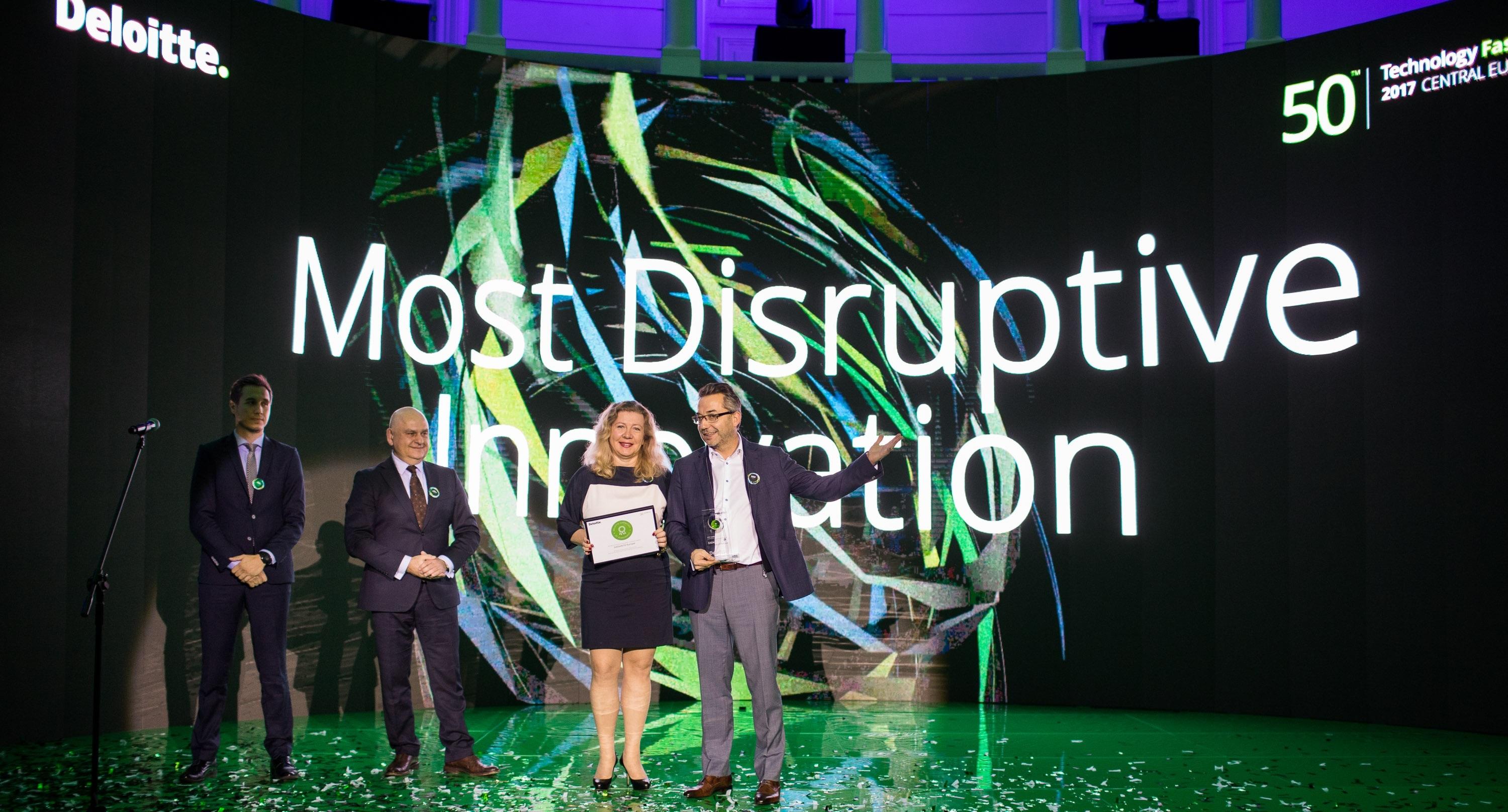 Delloite Award - Most Disruptive Innovation 